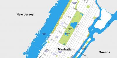 Manhattan city map printable